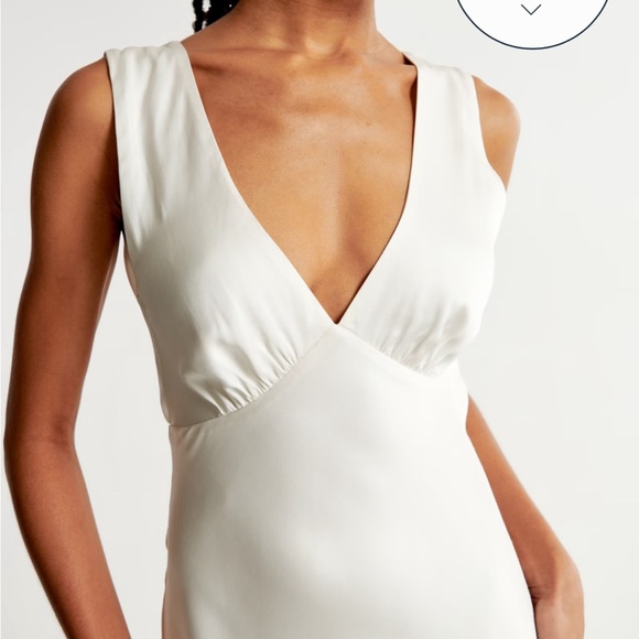 NWT XXSP Abercrombie Cowl Back Maxi Dress - Picture 4 of 6